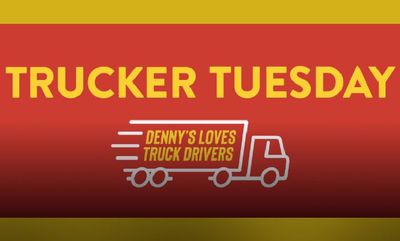 Trucker Tuesday FREE MEALS* at Denny's Canada