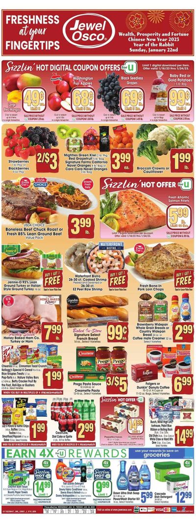Jewel Osco (IL) Weekly Ad Flyer Specials January 18 to January 24, 2023