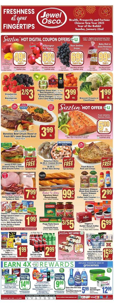 Jewel Osco (IL) Weekly Ad Flyer Specials January 18 to January 24, 2023