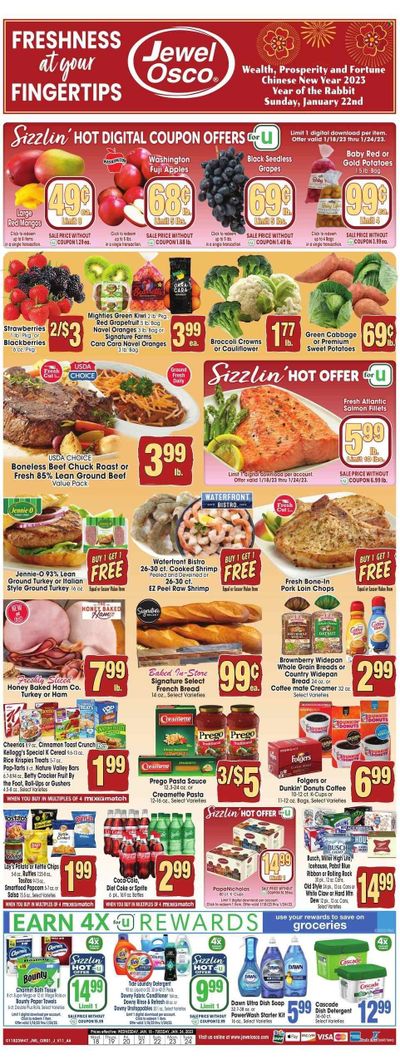 Jewel Osco (IL) Weekly Ad Flyer Specials January 18 to January 24, 2023