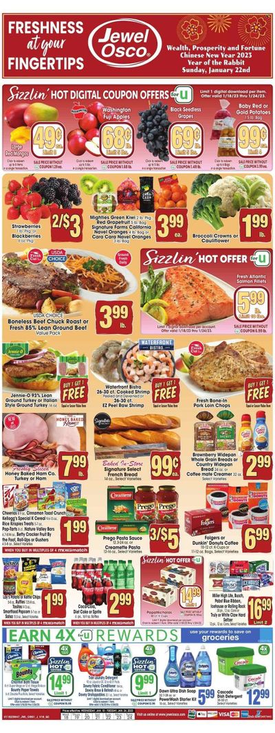 Jewel Osco (IL) Weekly Ad Flyer Specials January 18 to January 24, 2023