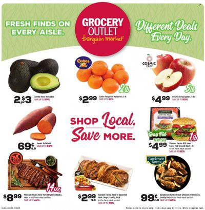 Grocery Outlet (CA, ID, OR, PA, WA) Weekly Ad Flyer Specials January 18 to January 24, 2023