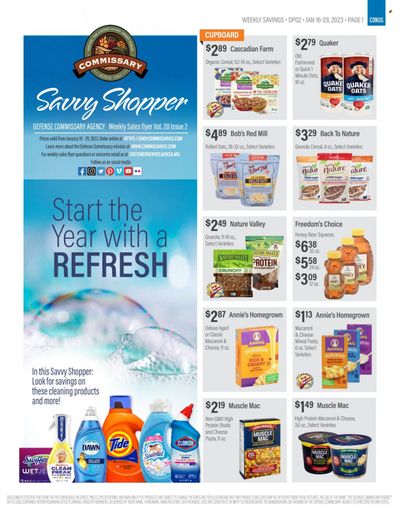 Commissary Weekly Ad Flyer Specials January 16 to January 29, 2023