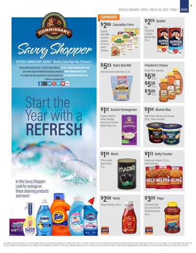 Commissary Weekly Ad Flyer Specials January 16 to January 29, 2023