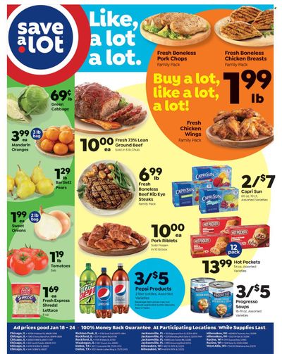 Save a Lot Weekly Ad Flyer Specials January 18 to January 24, 2023