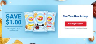Tasty Rewards Canada: Save $1 When You Buy Two Bags of Lay’s + Walmart Deal