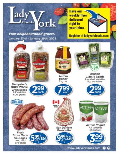 Lady York Foods Flyer January 23 to 29