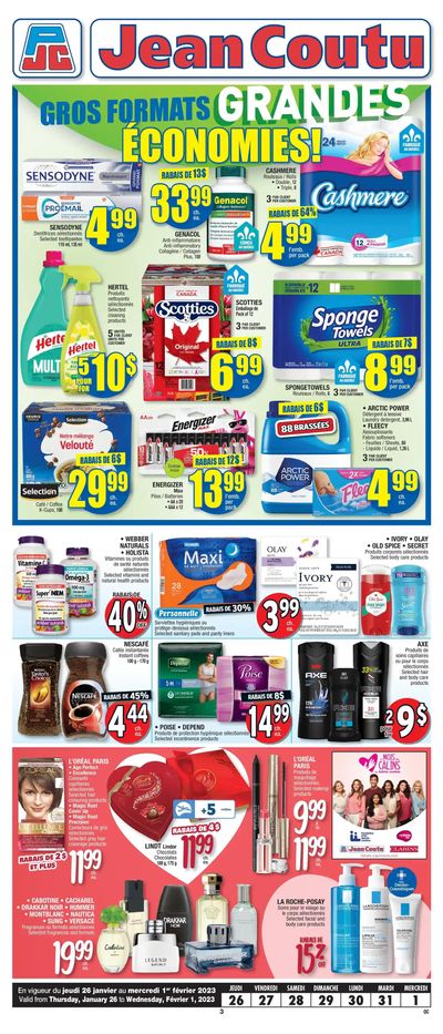 Jean Coutu (QC) Flyer January 26 to February 1