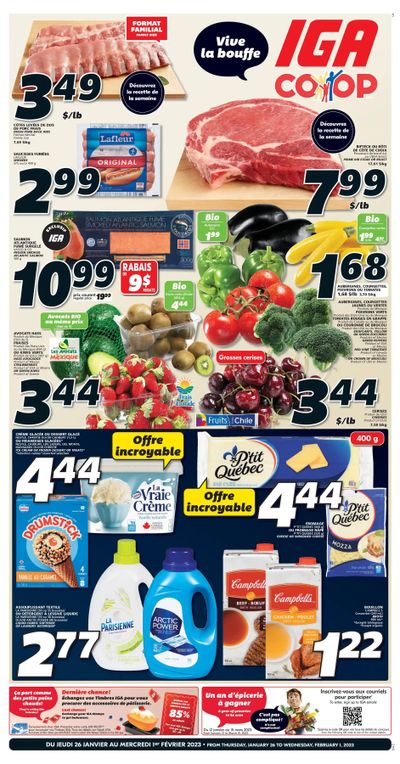 IGA (NB) Flyer January 26 to February 1