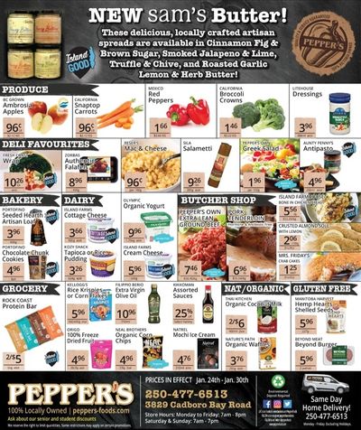 Pepper's Foods Flyer January 24 to 30