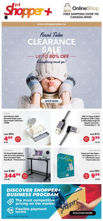 Shopper Plus Flyer January 24 to 31