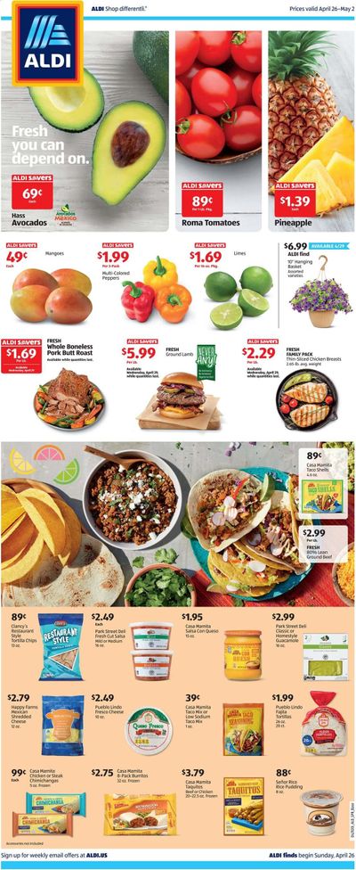 ALDI (OH) Weekly Ad & Flyer April 26 to May 2
