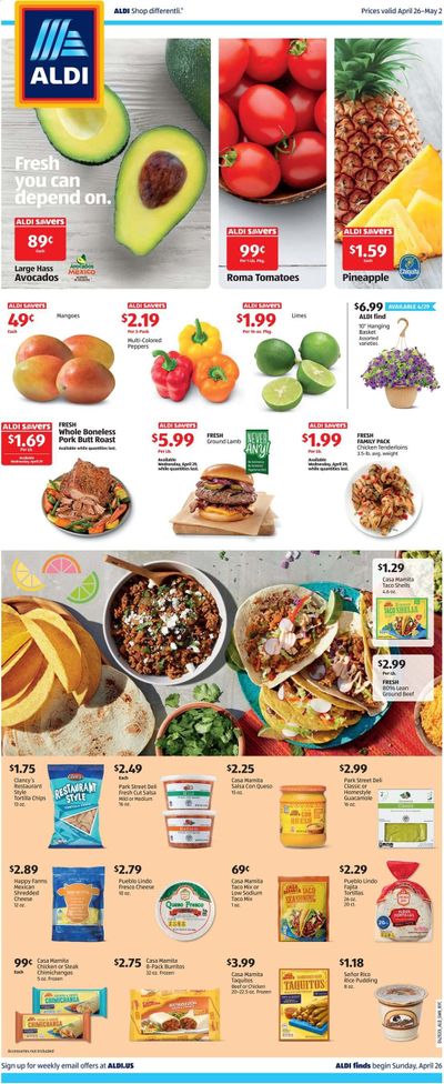 ALDI (NY) Weekly Ad & Flyer April 26 to May 2