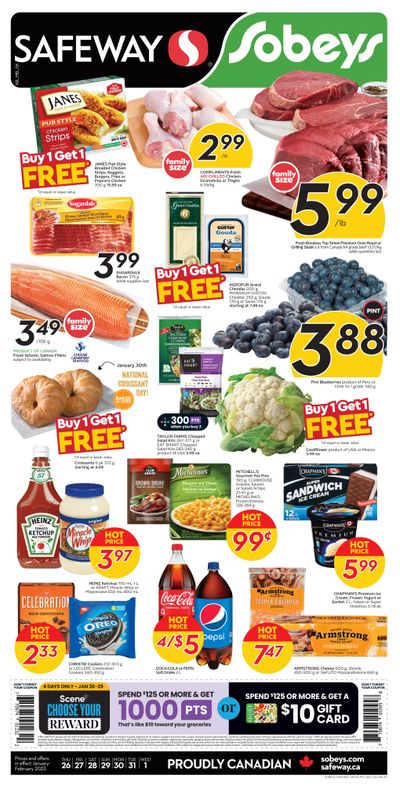 Sobeys/Safeway (SK & MB) Flyer January 26 to February 1
