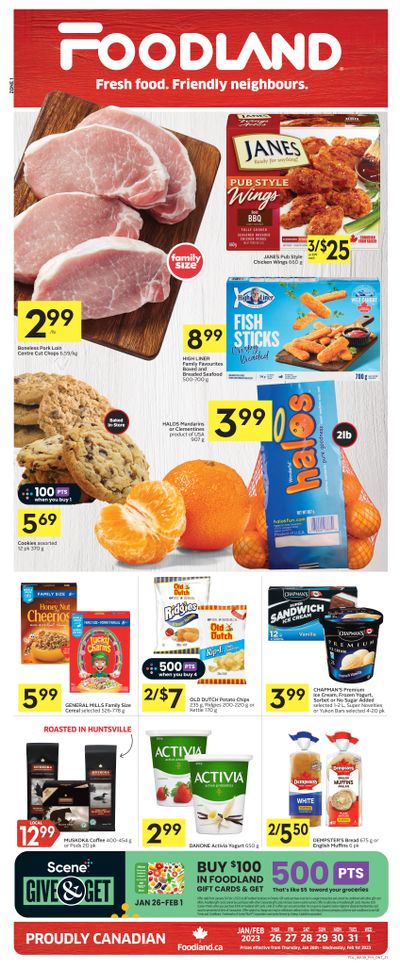 Foodland (ON) Flyer January 26 to February 1