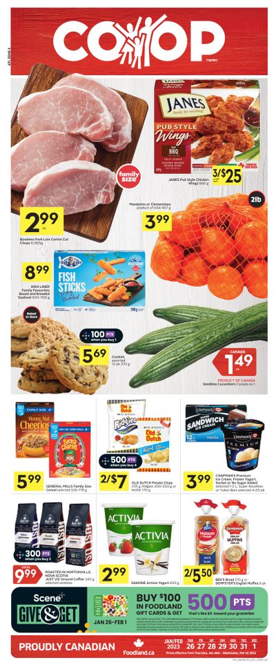 Foodland Co-op Flyer January 26 to February 1