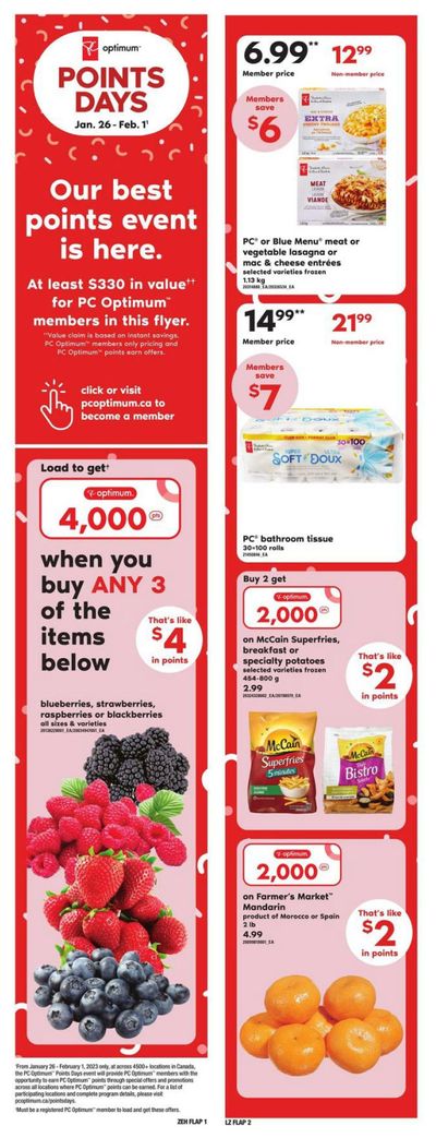 Zehrs Flyer January 26 to February 1