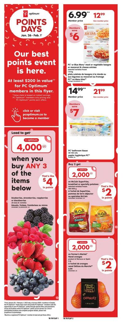 Independent Grocer (Atlantic) Flyer January 26 to February 1