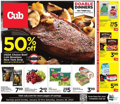 Cub Foods (MN) Weekly Ad Flyer Specials January 22 to January 28, 2023