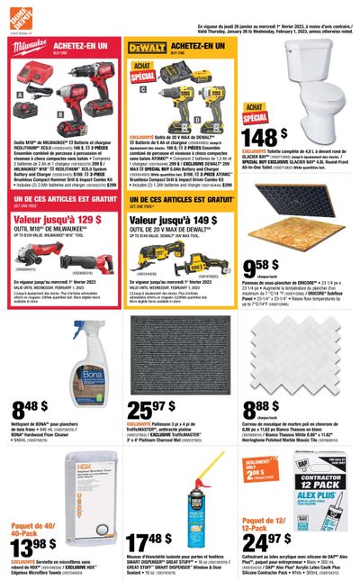 Home Depot (QC) Flyer January 26 to February 1