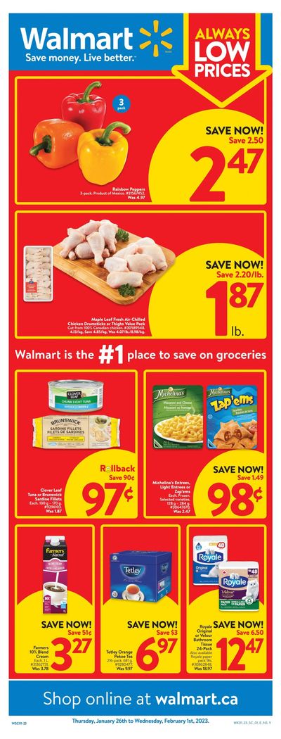 Walmart (Atlantic) Flyer January 26 to February 1