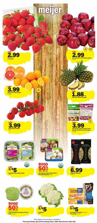 Meijer Weekly Ad & Flyer April 26 to May 2