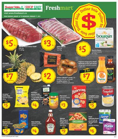 Shop Easy & SuperValu Flyer January 26 to February 1