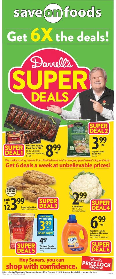 Save On Foods (BC) Flyer January 26 to February 1