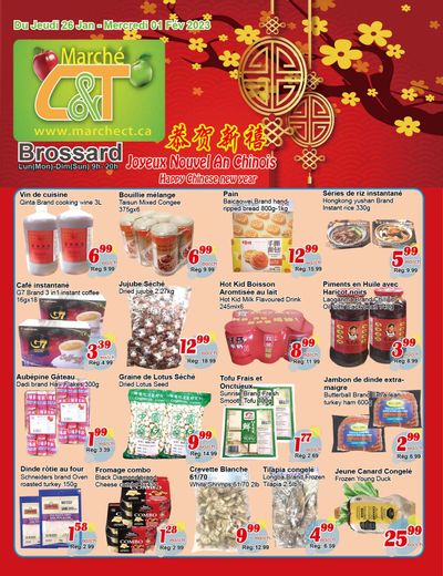 Marche C&T (Brossard) Flyer January 26 to February 1