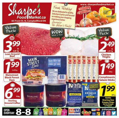 Sharpe's Food Market Flyer January 26 to February 1