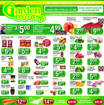 Garden Foods Flyer January 26 to February 1