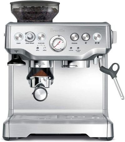 Breville® The Barista Express™ BES870XL Espresso Machine in Stainless Steel On Sale for $ 599.99 ( Save $ 200.00 ) at Bed Bath & Beyond Canada