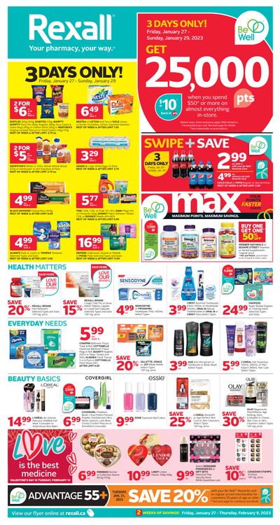 Rexall (ON) Flyer January 27 to February 2