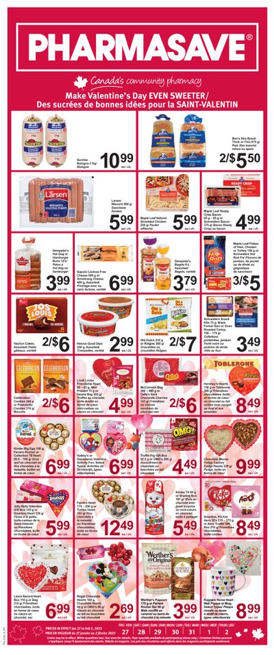 Pharmasave (NB) Flyer January 27 to February 2