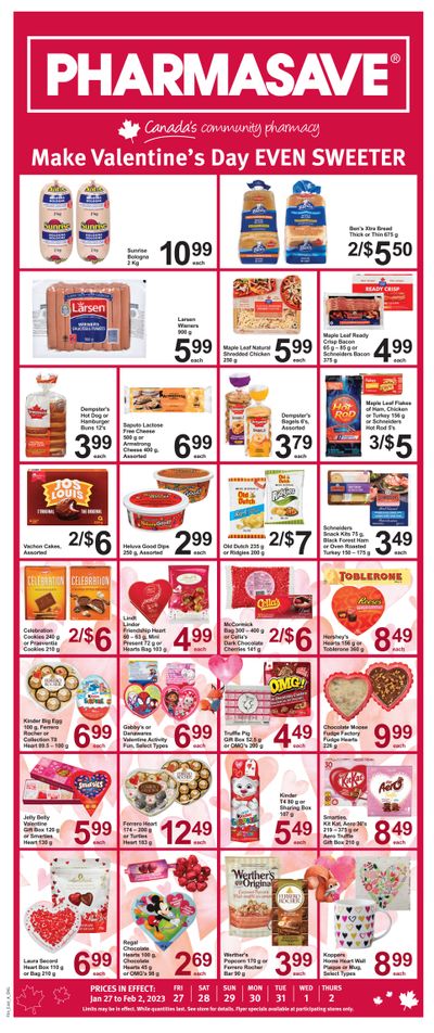Pharmasave (Atlantic) Flyer January 27 to February 2