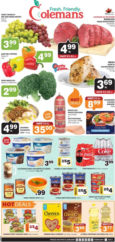 Coleman's Flyer January 26 to February 1