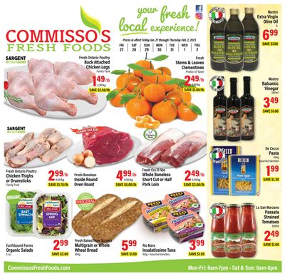Commisso's Fresh Foods Flyer January 27 to February 2