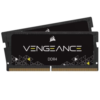 Vengeance Performance SODIMM Memory 16GB (2x8GB) DDR4 3200MHz CL22 Unbuffered for 8th Generation or Newer Intel Core™ i7, and AMD Ryzen 4000 Series notebooks $46.28 (Reg $77.99)