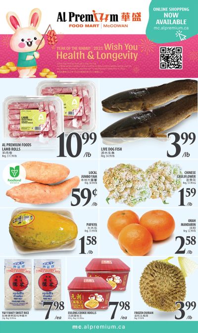 Al Premium Food Mart (McCowan) Flyer January 26 to February 1