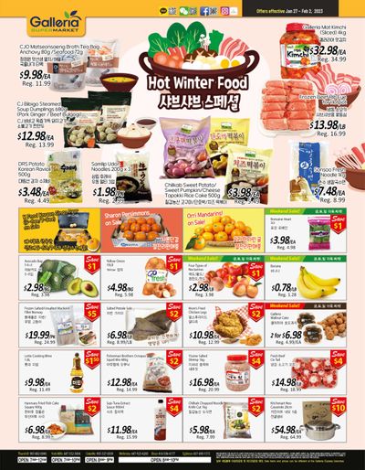 Galleria Supermarket Flyer January 27 to February 2