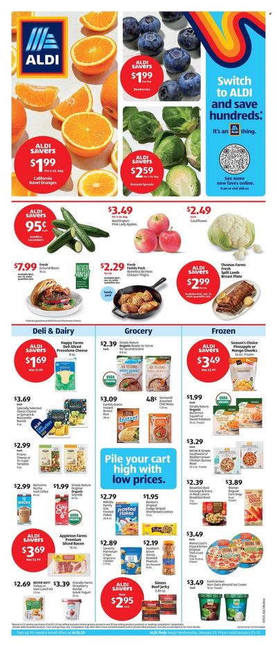 ALDI Weekly Ad Flyer Specials January 25 to January 31, 2023