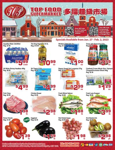 Top Food Supermarket Flyer January 27 to February 2