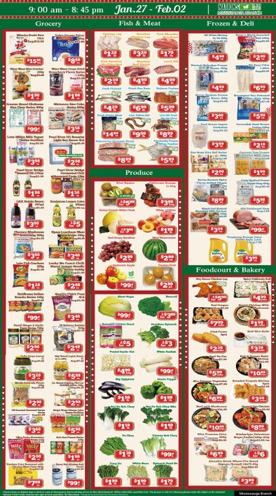 Nations Fresh Foods (Mississauga) Flyer January 27 to February 2