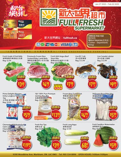 Full Fresh Supermarket Flyer January 27 to February 2