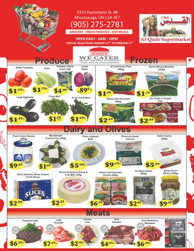 Al-Quds Supermarket Flyer January 27 to February 2