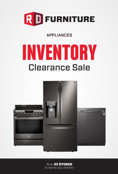Meubles RD Appliances Inventory Clearance Flyer January 26 to February 5