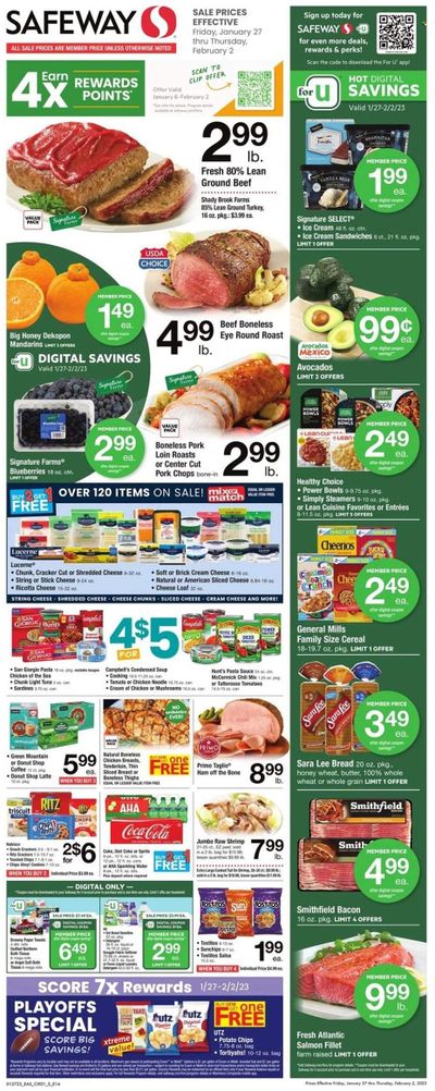 Safeway (MD, VA) Weekly Ad Flyer Specials January 27 to February 2, 2023
