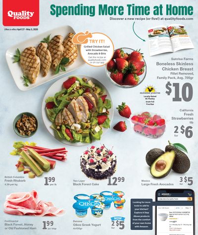 Quality Foods Flyer April 27 to May 3