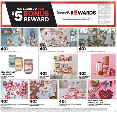 Michaels Weekly Ad Flyer Specials January 22 to January 28, 2023