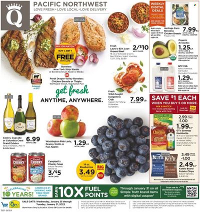 QFC (WA) Weekly Ad Flyer Specials January 25 to January 31, 2023